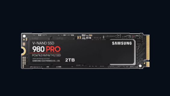 Product photograph of the SSD 980 PRO.