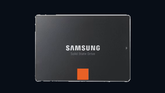 Product photograph of the SSD 840 PRO.