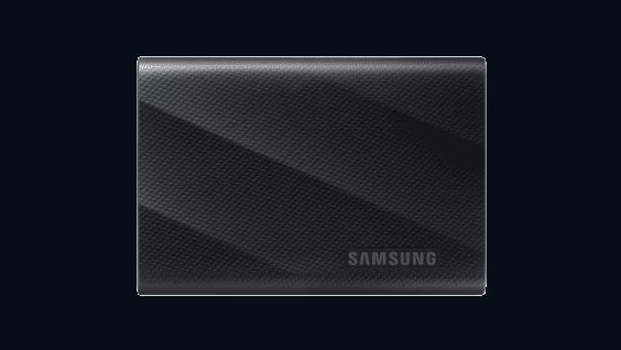 Product photograph of the Portable SSD T9.